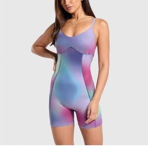 Gymshark Strappy All In One | Mystic Lilac | XS | Like New